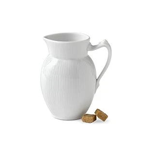 Royal Copenhagen White Fluted Pot 2 Royal Copenhagen White Fluted Pot - Afbeelding 2