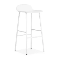 Normann Copenhagen Form Barkruk Metalen Poten 75 Cm