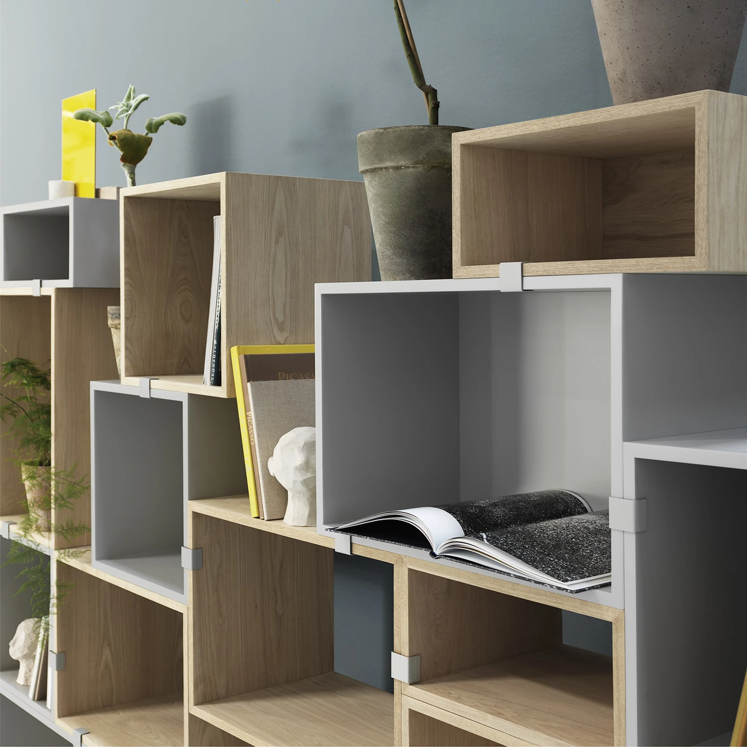 Muuto Stacked 2.0 Kast Met Achterwand - Groot 3 Muuto Stacked 2.0 Kast Met Achterwand - Groot - Afbeelding 3