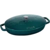 Staub La Mer Ovale Braadpan, Drielaags Emaille