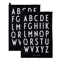 Design Letters Keukenhanddoek 40x60 Cm 2-pack