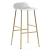 Normann Copenhagen Form Barkruk Messing Poten 75 Cm