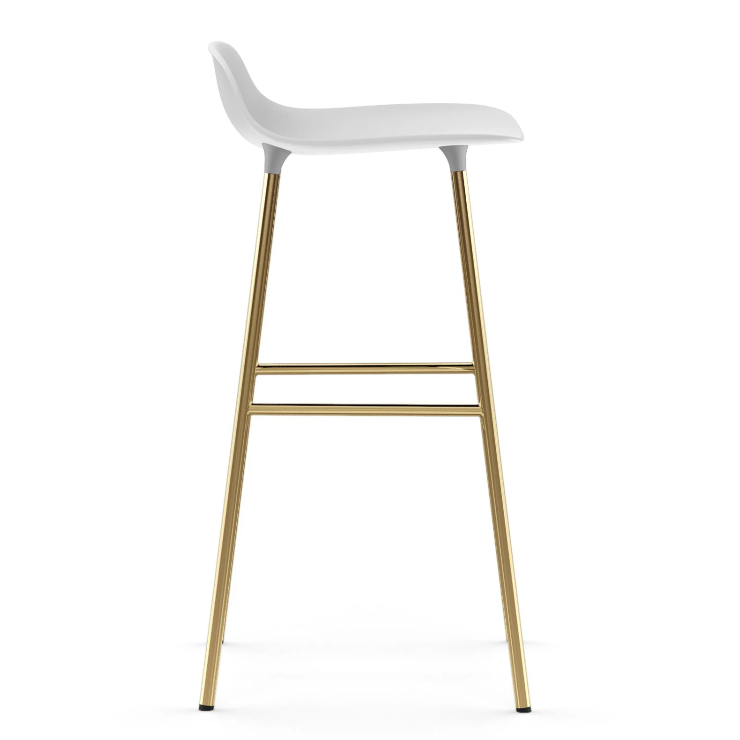 Normann Copenhagen Form Barkruk Messing Poten 75 Cm 3 Normann Copenhagen Form Barkruk Messing Poten 75 Cm - Afbeelding 3