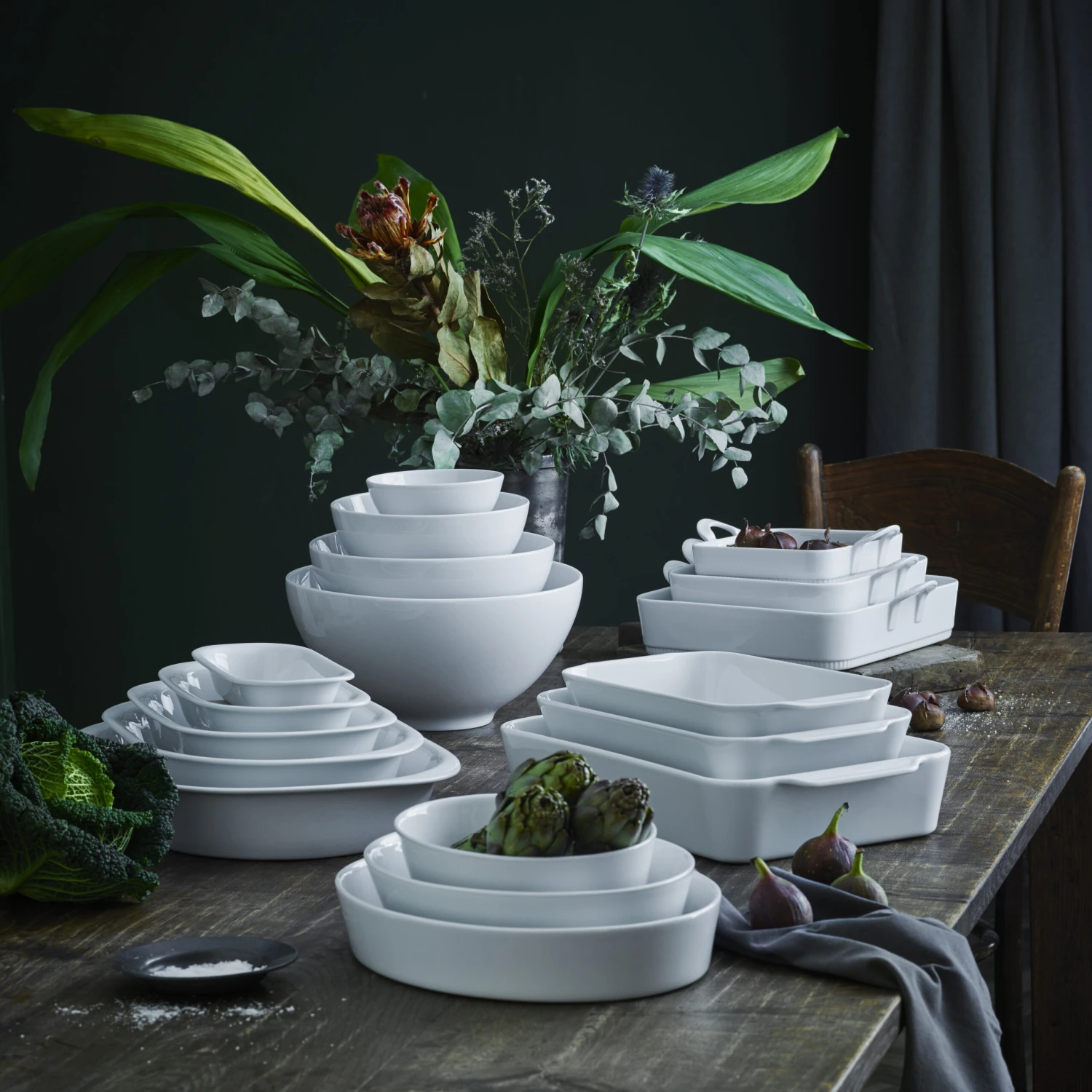 Pillivuyt Dienblad Wit 2 Pillivuyt Dienblad Wit - Afbeelding 2