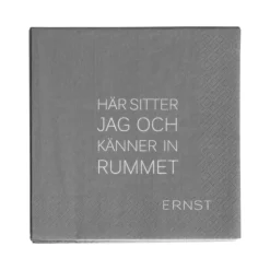 Ernst Servet Met Citaat Tid-Rum 20-pack