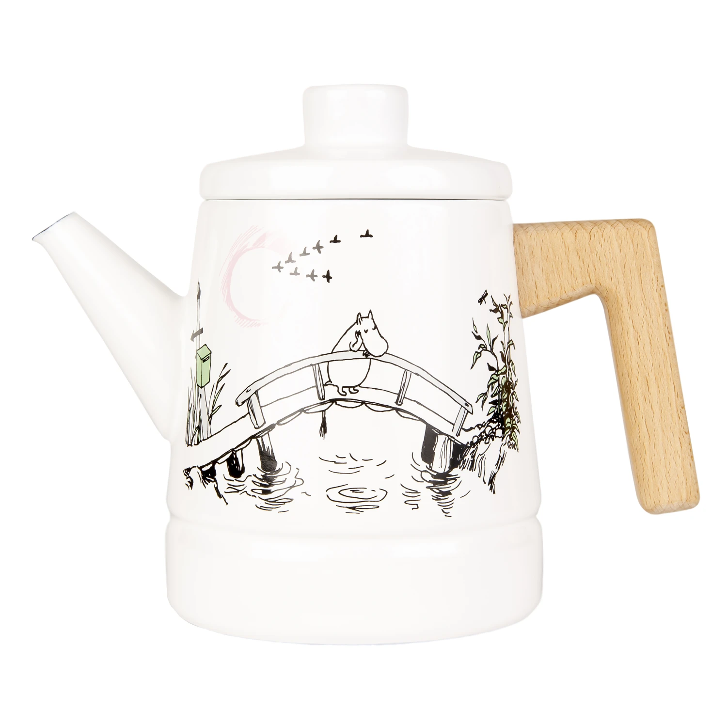 Muurla Missing You Koffiekan Emaille 1,6 L 1 Muurla Missing You Koffiekan Emaille 1,6 L