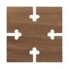 Warm Nordic Gourmet Wood Trivet Square
