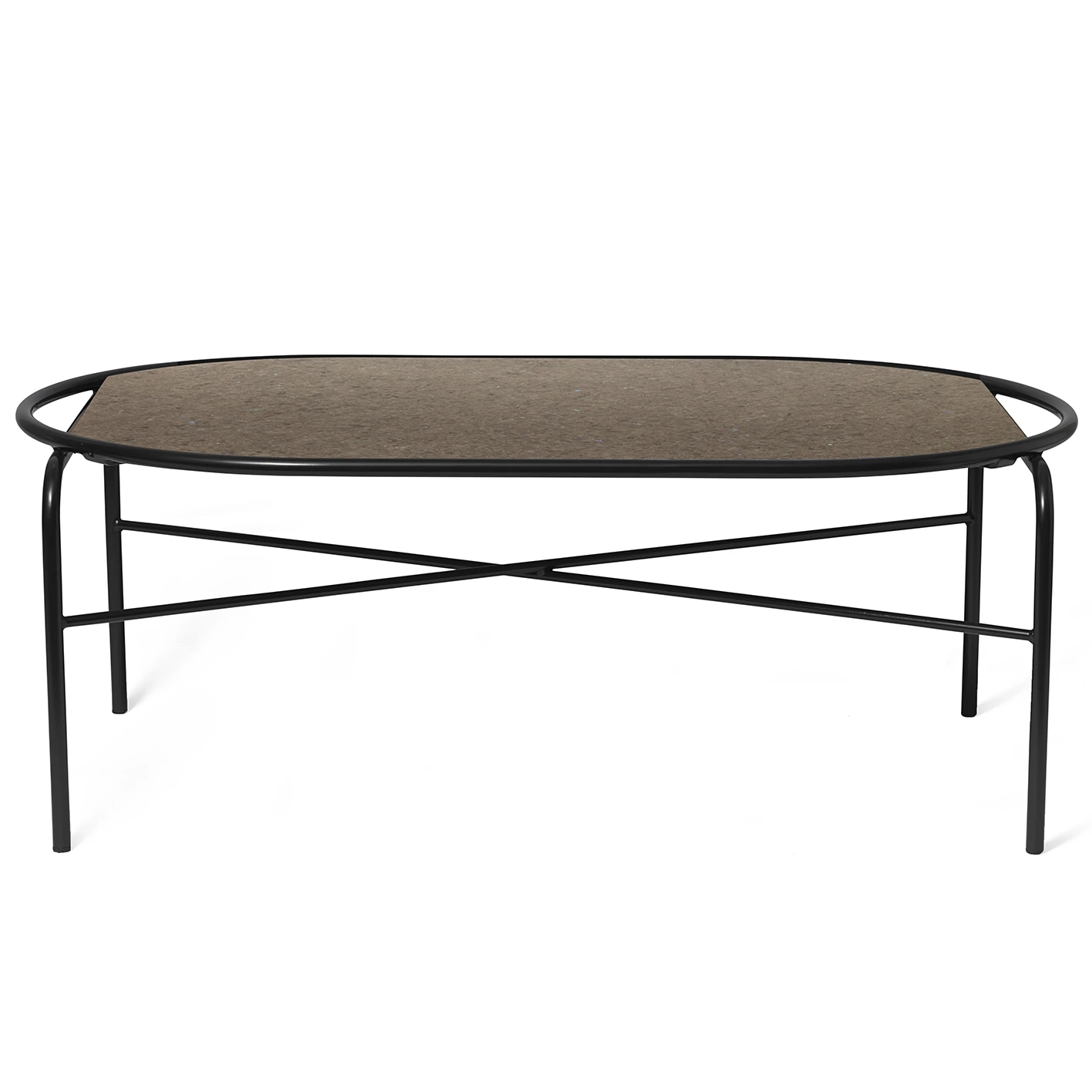 Warm Nordic Secant Ovale Salontafel Graniet 1 Warm Nordic Secant Ovale Salontafel Graniet