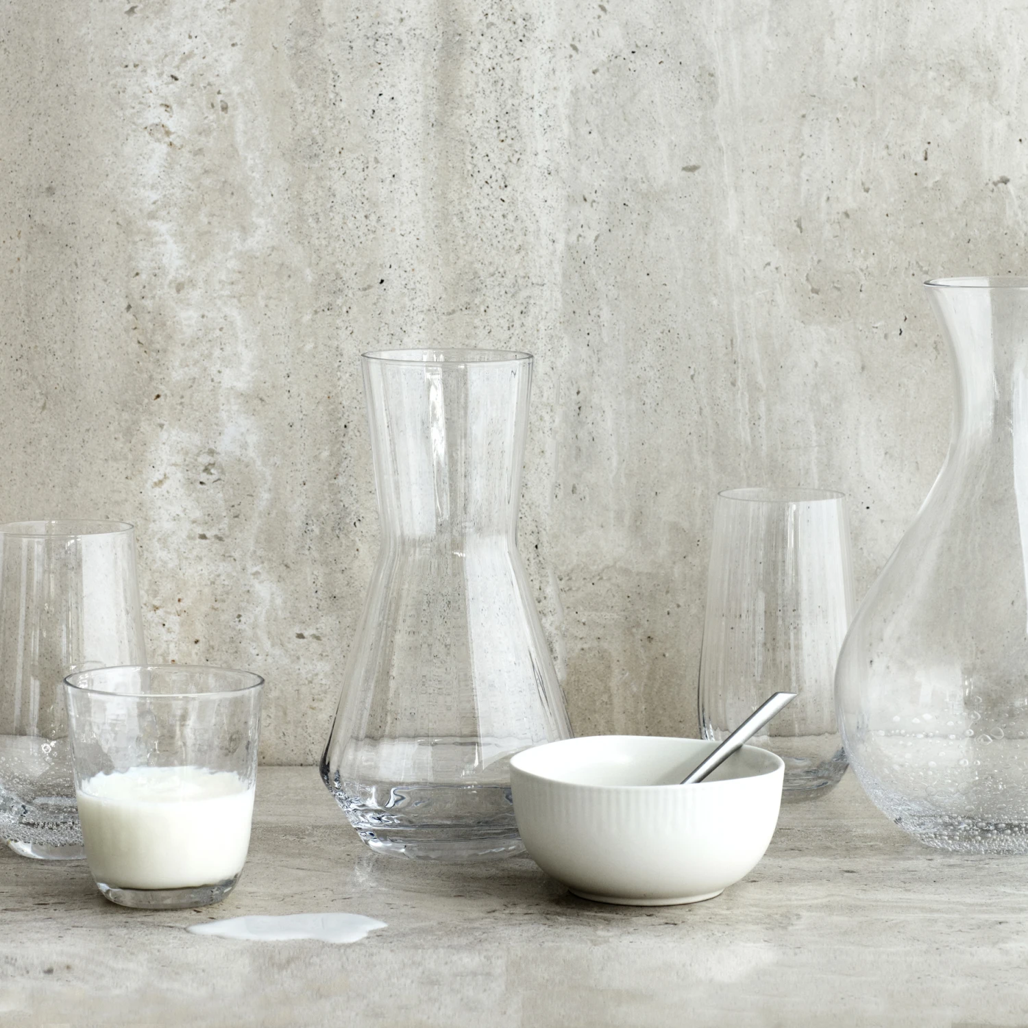 Broste Copenhagen Sandvig Glazen Karaf 3 Broste Copenhagen Sandvig Glazen Karaf - Afbeelding 3