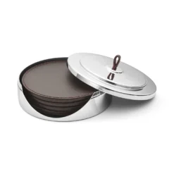 Georg Jensen Manhattan Glasonderzetters 4-pack