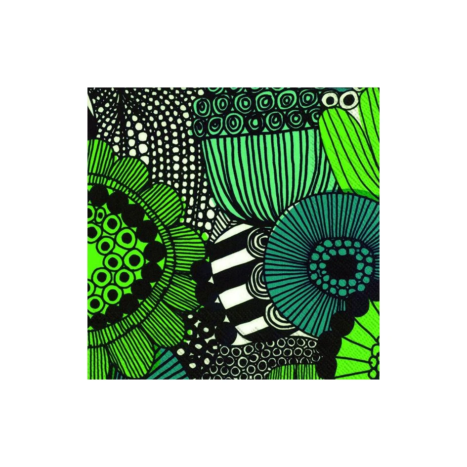 Marimekko Siirtolapuutarha Servet 33x33 Cm 20-pack 1 Marimekko Siirtolapuutarha Servet 33x33 Cm 20-pack
