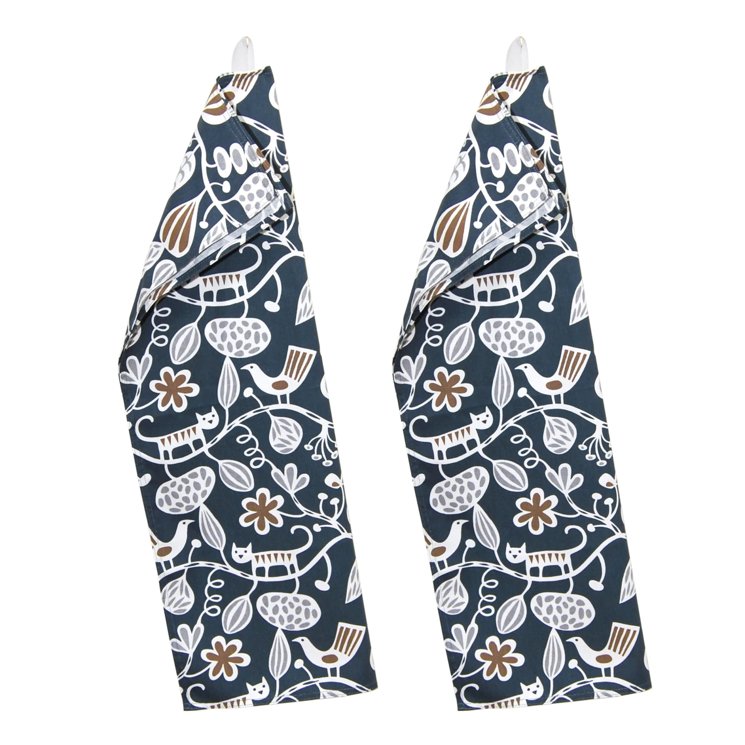 Klippan Yllefabrik Botanical Garden Keukenhanddoek 2-pack 1 Klippan Yllefabrik Botanical Garden Keukenhanddoek 2-pack