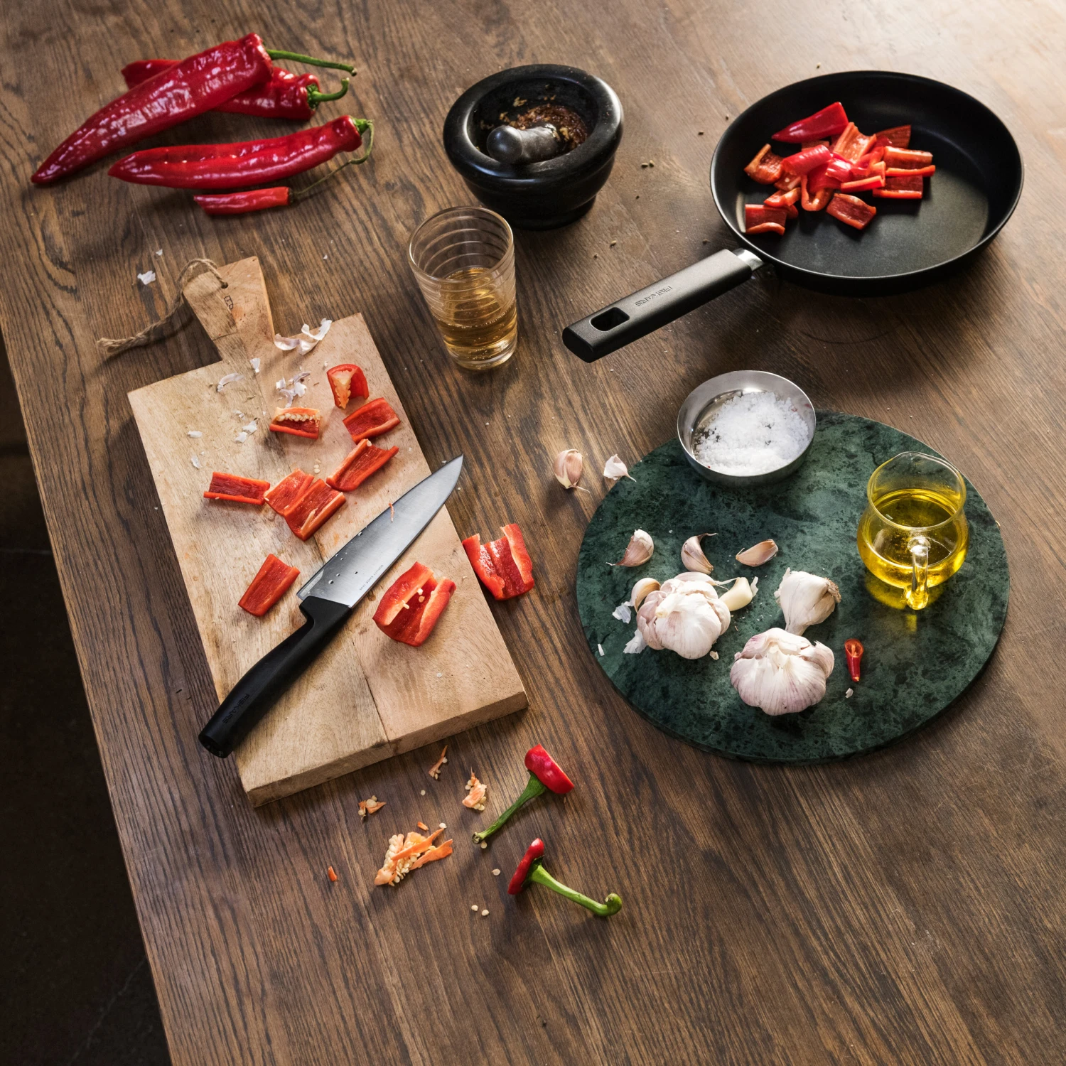 Fiskars Hard Edge Koksmes 17 Cm 2 Fiskars Hard Edge Koksmes 17 Cm - Afbeelding 2