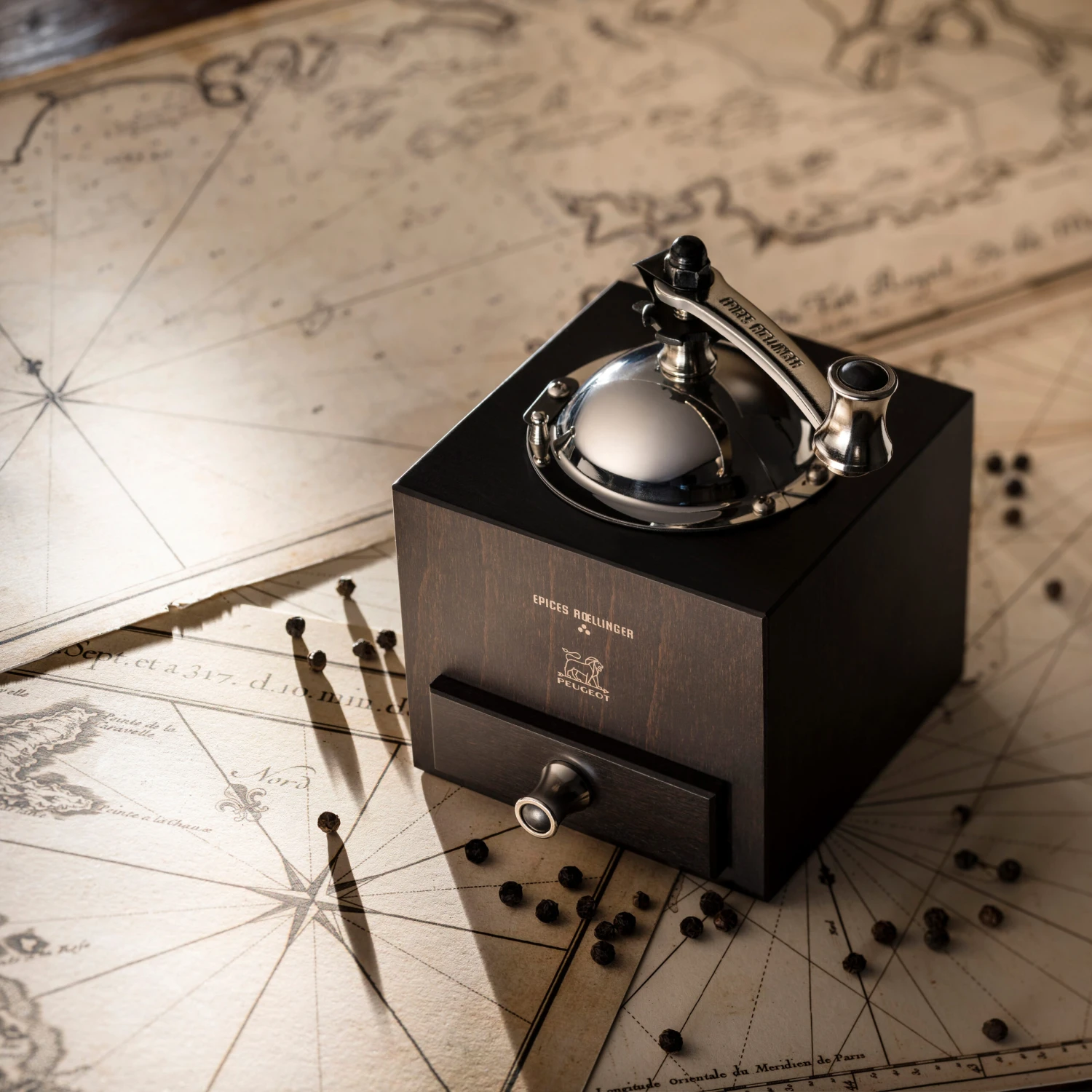 Peugeot Roellinger Handmatige Pepermolen 2 Peugeot Roellinger Handmatige Pepermolen - Afbeelding 2