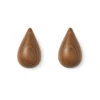 Normann Copenhagen Dropit Knop 2-pack Walnoot
