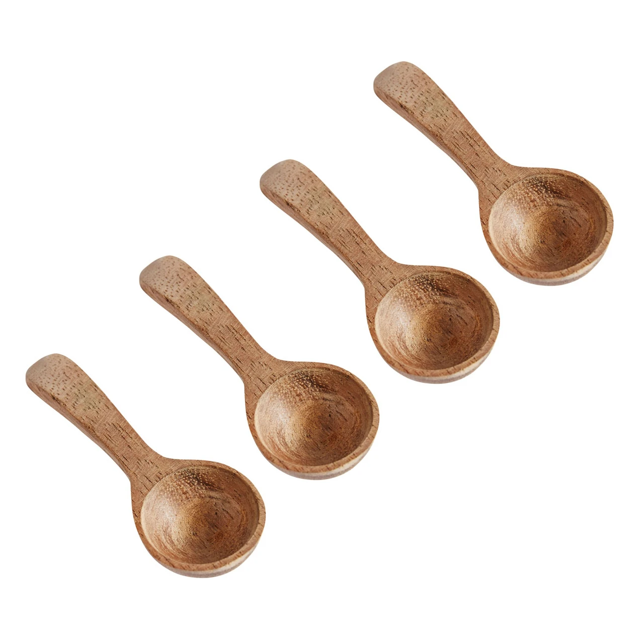 Muubs Teak Zoutlepel 4-pack 1 Muubs Teak Zoutlepel 4-pack