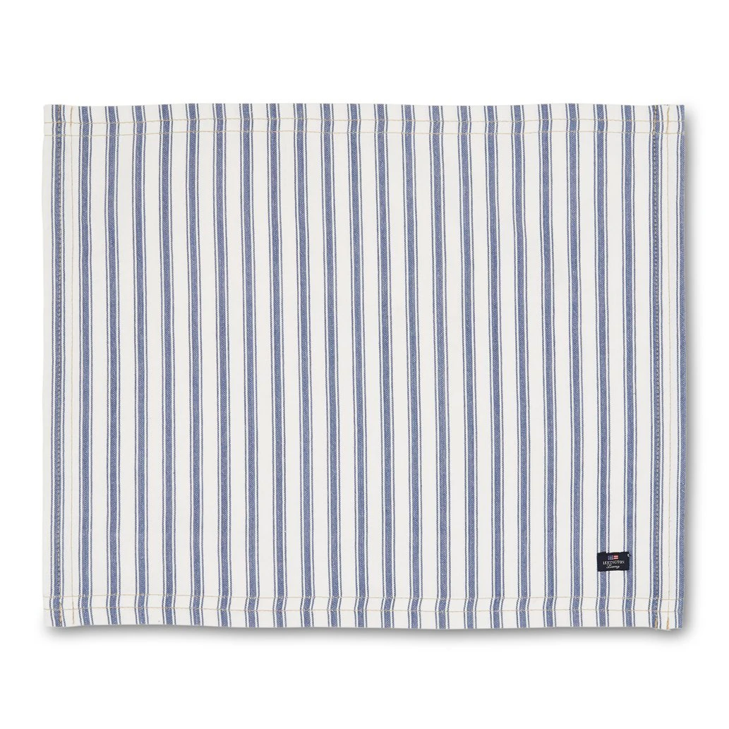 Lexington Icons Herringbone Striped Placemat 40x50 Cm 1 Lexington Icons Herringbone Striped Placemat 40x50 Cm