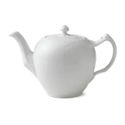 Royal Copenhagen White Fluted Half Lace Theekan