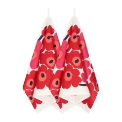 Marimekko Unikko Theedoek 2-pack