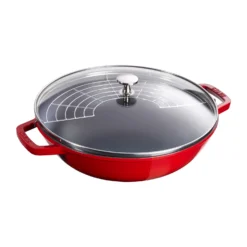 Staub Wok Met Glazen Deksel Ø30 Cm 4,4 L