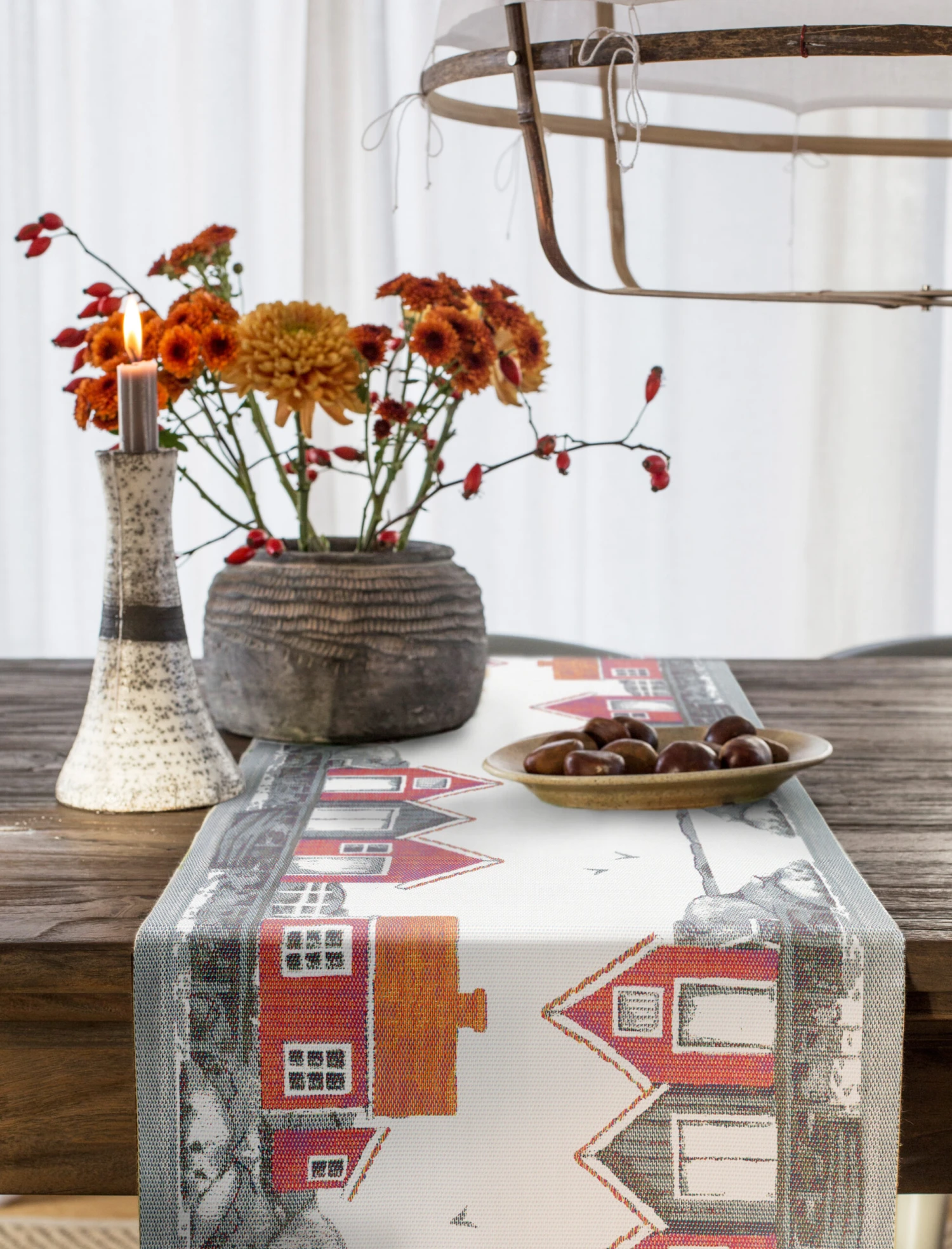 Skärgård Tafelloper 35x120 Cm 2 Skärgård Tafelloper 35x120 Cm - Afbeelding 2