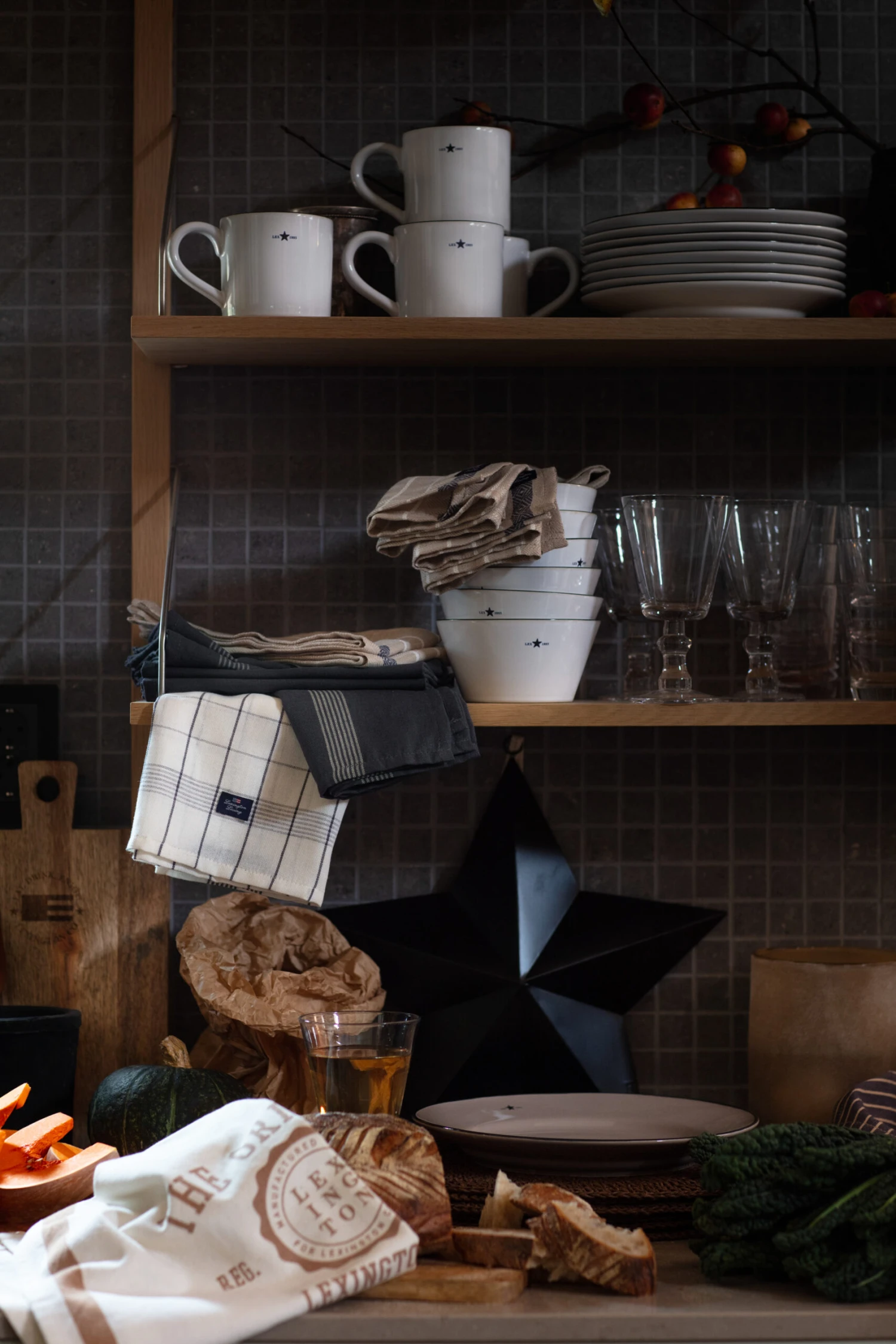 Lexington The Original Cotton Twill Keukenhanddoek 50x70 Cm 4 Lexington The Original Cotton Twill Keukenhanddoek 50x70 Cm - Afbeelding 4