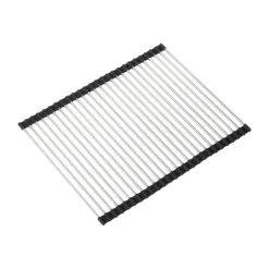 Dorre Dina Afwasrek Rolbaar Roestvrij Staal