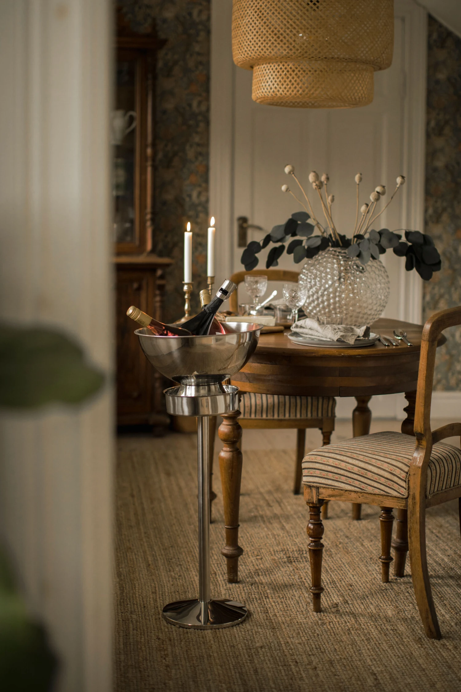 Dorre Butler Wijn- En Champagnerek 65 Cm 2 Dorre Butler Wijn- En Champagnerek 65 Cm - Afbeelding 2