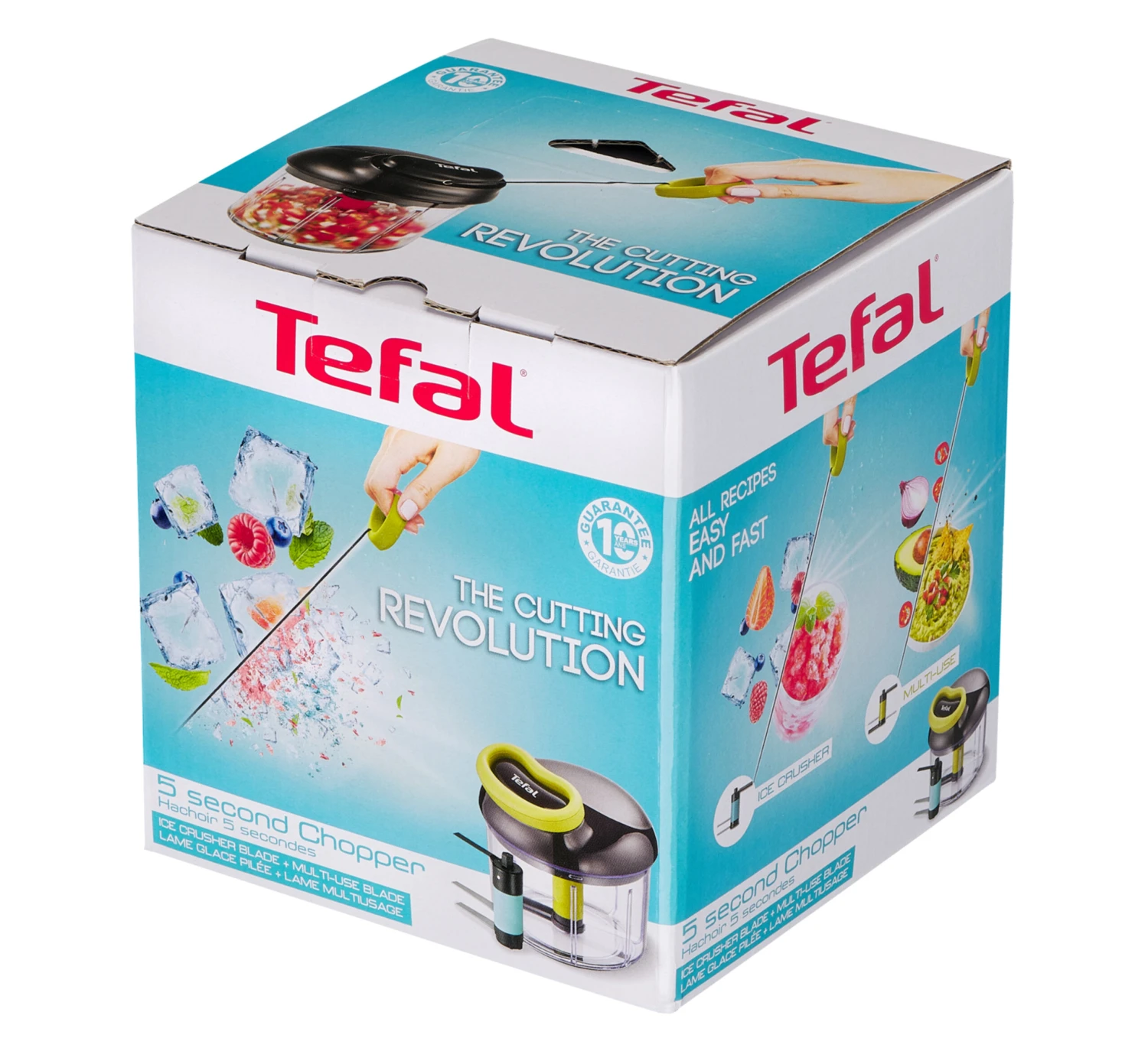 Tefal 5 Sec Chopper Minihakker Met Ijscrushermessen 2 Tefal 5 Sec Chopper Minihakker Met Ijscrushermessen - Afbeelding 2