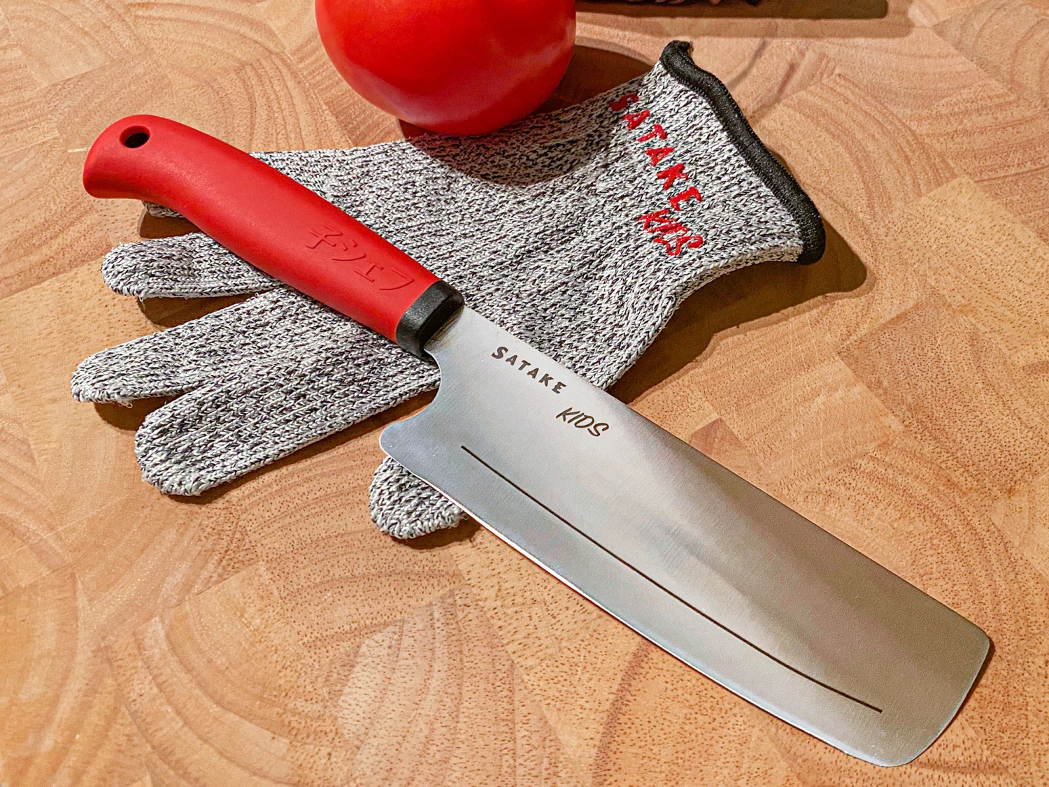 Satake Kids Kindermes & Snijveilige Handschoen 5 Satake Kids Kindermes & Snijveilige Handschoen - Afbeelding 5