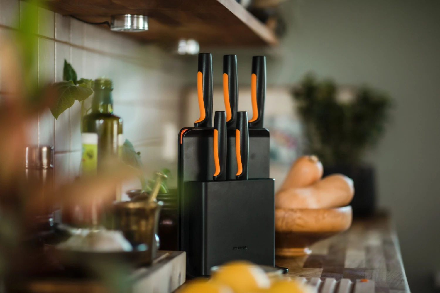 Fiskars Functional Form Messenblok Van Kunststof Met 5 Messen 5 Fiskars Functional Form Messenblok Van Kunststof Met 5 Messen - Afbeelding 5