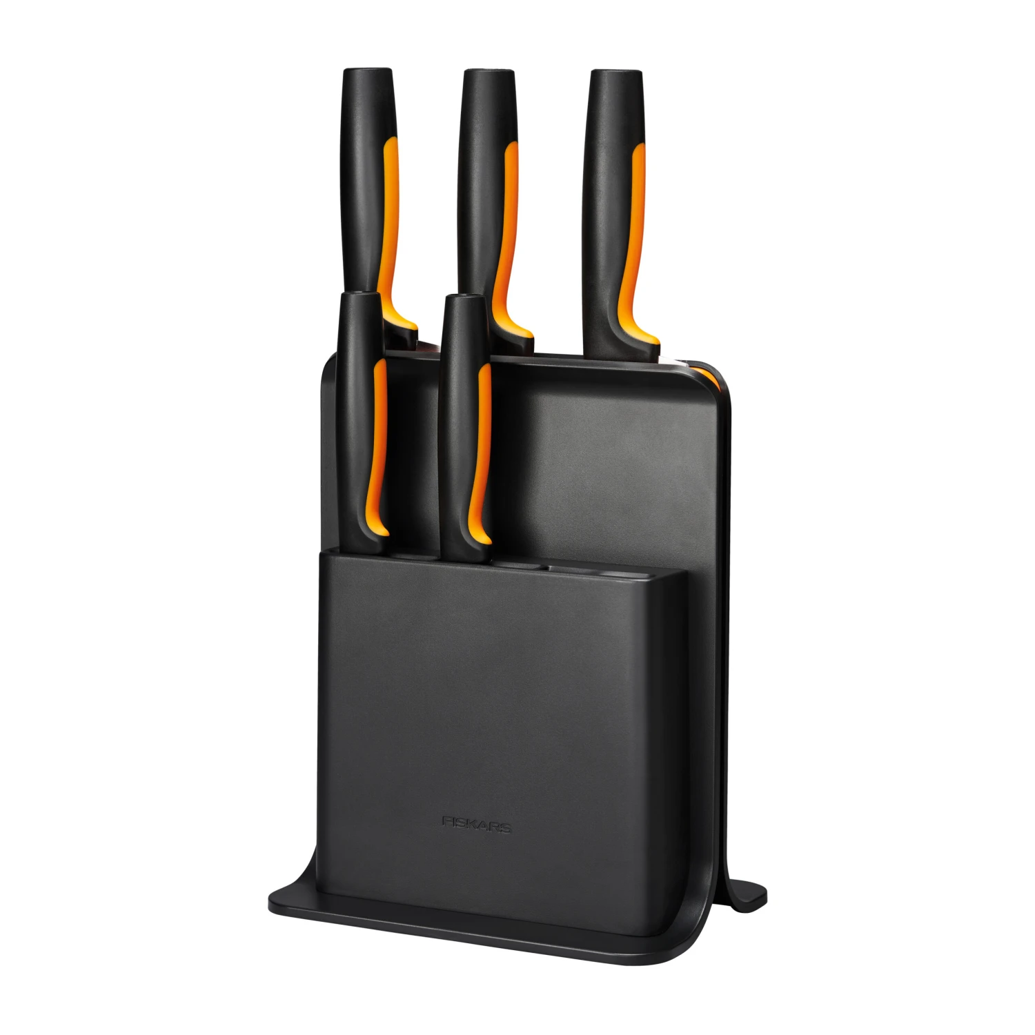 Fiskars Functional Form Messenblok Van Kunststof Met 5 Messen 1 Fiskars Functional Form Messenblok Van Kunststof Met 5 Messen