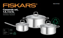 Fiskars Braad- & Steelpannenset Met Glazen Deksels 3-delig 23 Fiskars Braad- & Steelpannenset Met Glazen Deksels 3-delig -Filskars Winkel 509785 01 90 ProductImageCollection 9983fb2a93 scaled