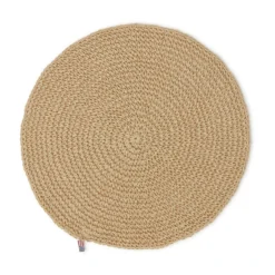 Lexington Round Recycled Paper Straw Placemat Ø38
