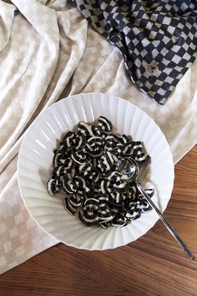 ByOn Checki Stoffen Servet 2-pack 2 ByOn Checki Stoffen Servet 2-pack - Afbeelding 2