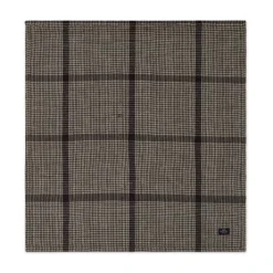 Lexington Pepita Check Cotton Linen Stoffen Servet 50x50 Cm