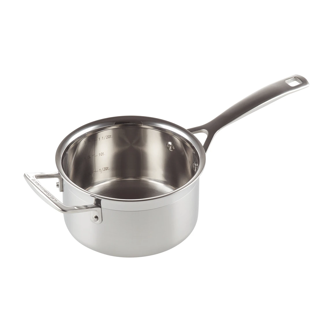Le Creuset 3-Ply Steelpan Met Deksel 2 Le Creuset 3-Ply Steelpan Met Deksel - Afbeelding 2