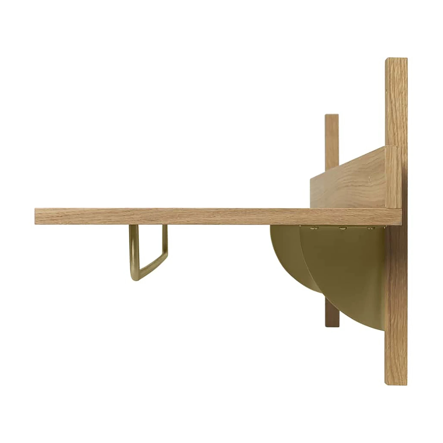 Ferm LIVING Sector Plank Met Stang 37x87 Cm 3 Ferm LIVING Sector Plank Met Stang 37x87 Cm - Afbeelding 3