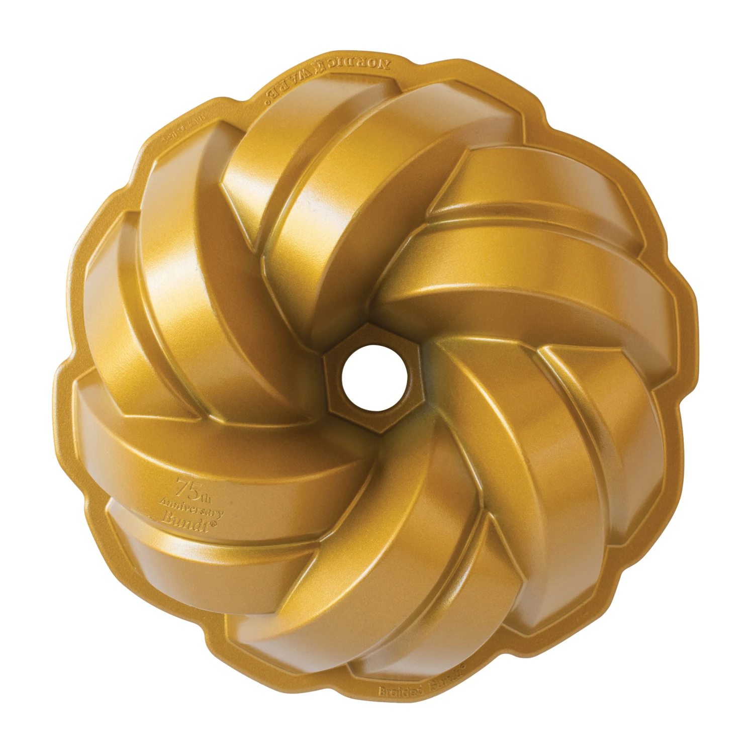 Nordic Ware 75th Anniversary Braided Bundt Bakvorm 1 Nordic Ware 75th Anniversary Braided Bundt Bakvorm