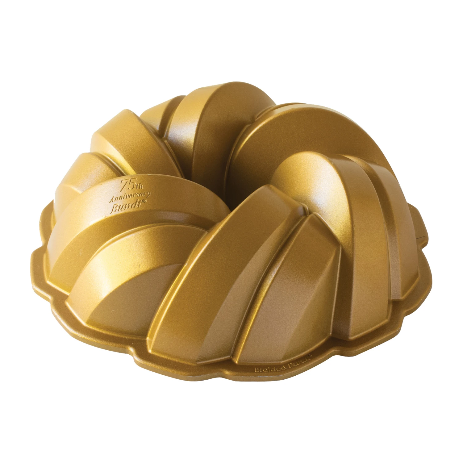 Nordic Ware 75th Anniversary Braided Bundt Bakvorm 2 Nordic Ware 75th Anniversary Braided Bundt Bakvorm - Afbeelding 2