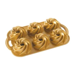 Nordic Ware Heritage Bundtlette Bakvorm Goud