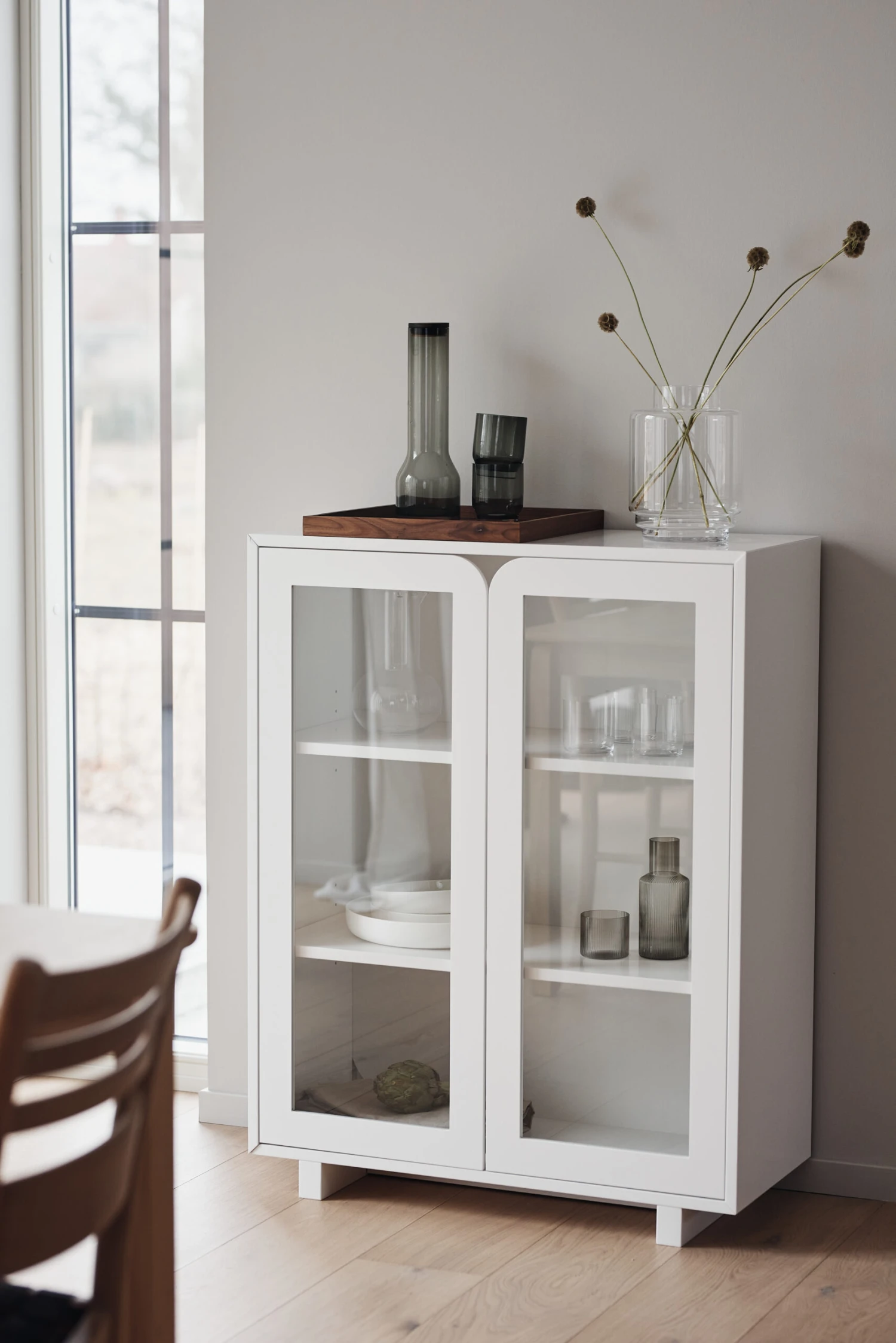 Vidja Lage Vitrinekast 4 Vidja Lage Vitrinekast - Afbeelding 4