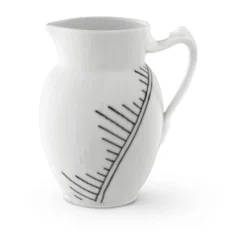 Royal Copenhagen Black Fluted Mega Zwart Kan