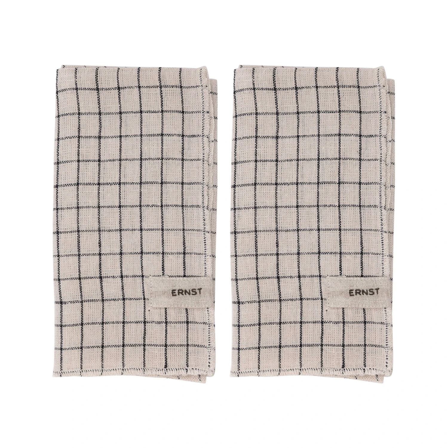 Ernst Servetten 2-pack Geruit 40x40 Cm 1 Ernst Servetten 2-pack Geruit 40x40 Cm