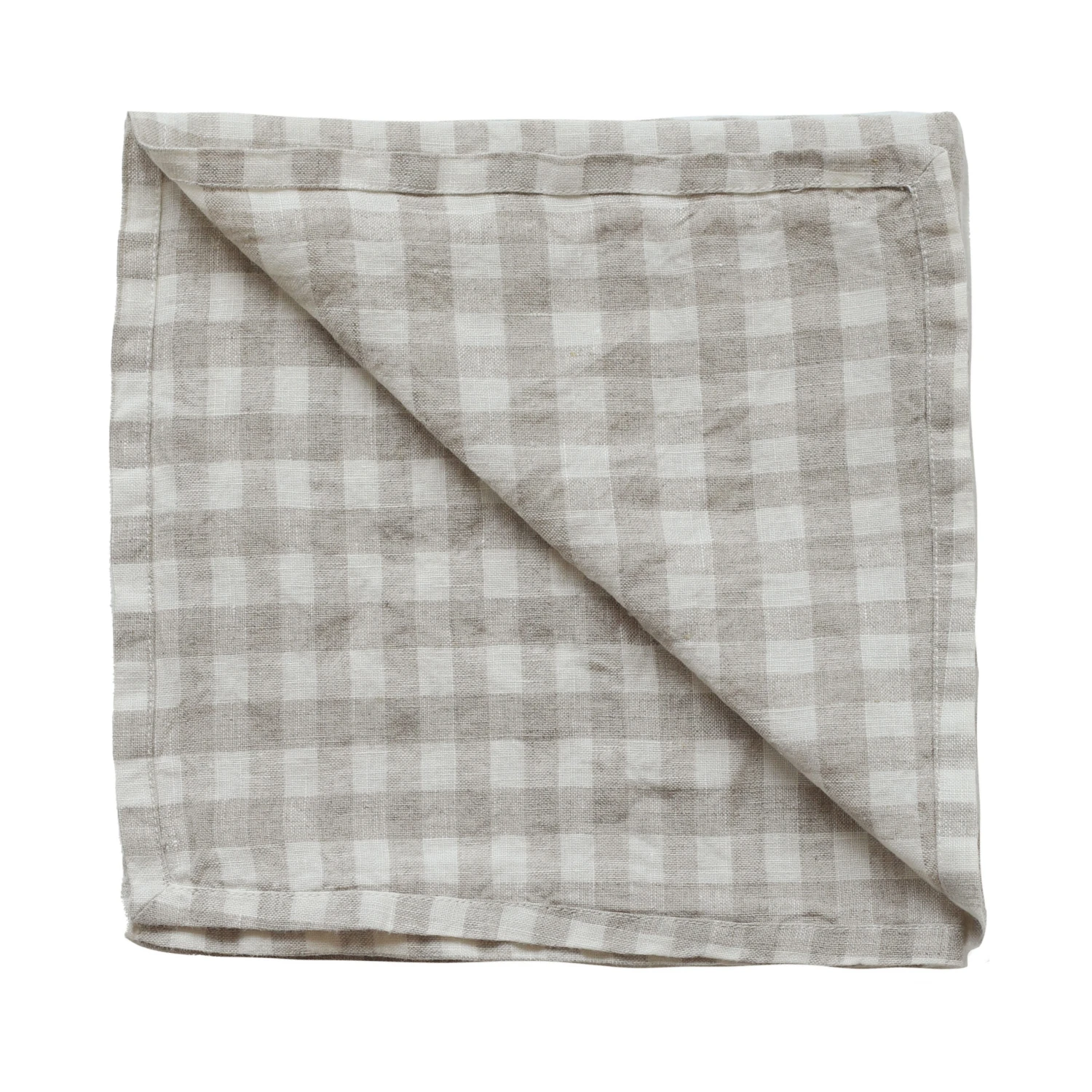 Gingham Geruit Linnen Servet 45x45 Cm 1 Gingham Geruit Linnen Servet 45x45 Cm