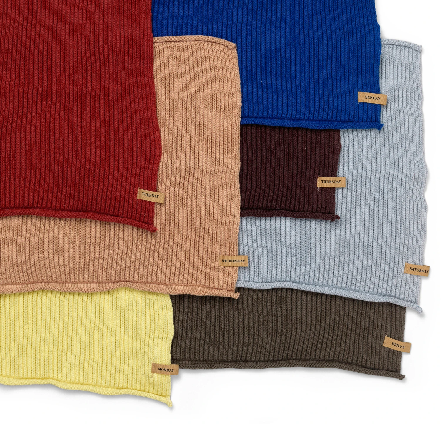 Ferm LIVING Day Doekje 7-pack 26x26 Cm 2 Ferm LIVING Day Doekje 7-pack 26x26 Cm - Afbeelding 2