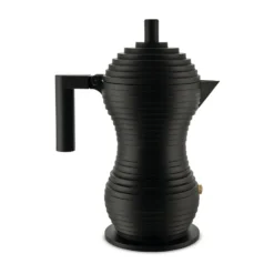 Alessi Pulcina Espressomachine Zwart