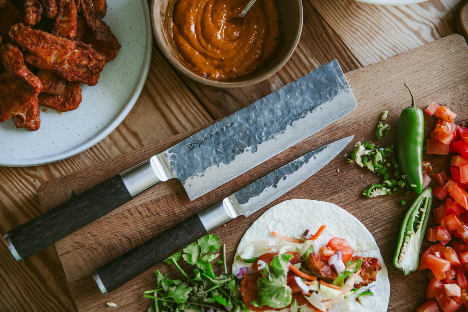 Satake Kuro Nakiri 18 Cm Met Petty 11 Cm 3 Satake Kuro Nakiri 18 Cm Met Petty 11 Cm - Afbeelding 3