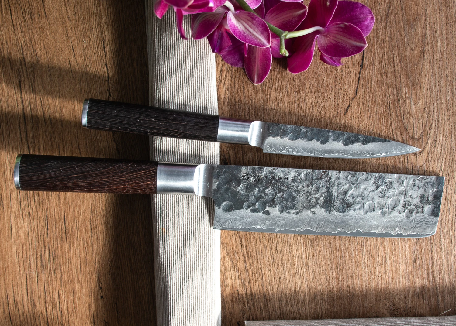 Satake Kuro Nakiri 18 Cm Met Petty 11 Cm 4 Satake Kuro Nakiri 18 Cm Met Petty 11 Cm - Afbeelding 4