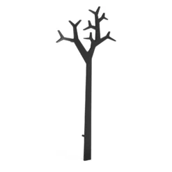 Swedese Tree Black Edition Wandgemonteerde Kapstok 194 Cm